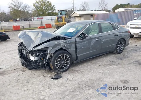 2022 Hyundai Sonata Limited из США, поврежденный, VIN KMHL34J26NA244678